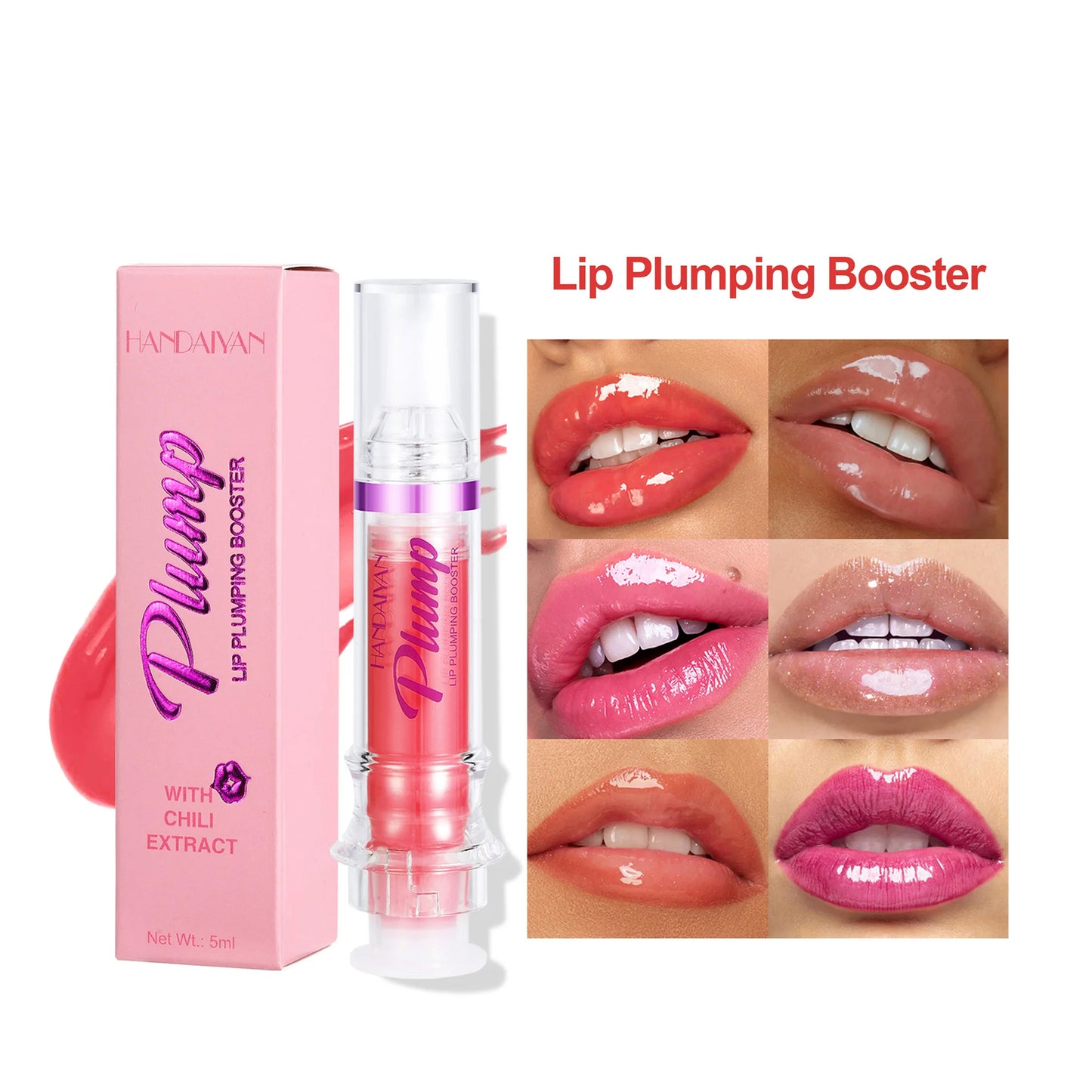 Rich Color Lip Glaze – Moisturizing & Long-Lasting Shine Turn dry lips into glossy perfection in seconds!