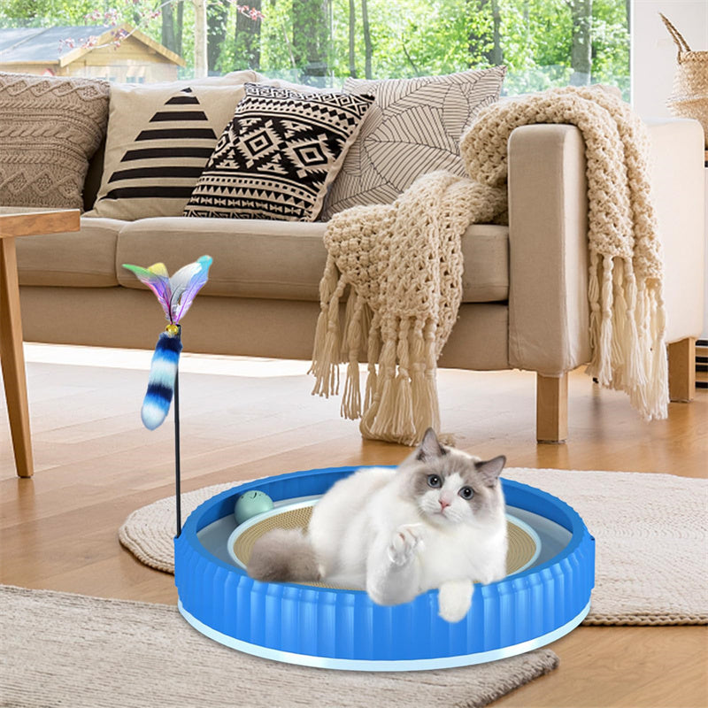 Round Wear-Resistant Cat Scratching Board