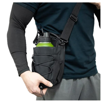 Fitness Magnetic Kettle Bag – Crossbody Magnetic Gym Water Bottle Holder