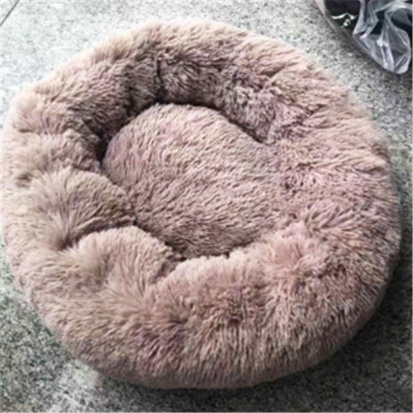 Round Long Hair Cat Bed Mat