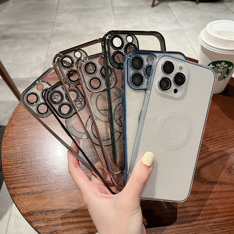 Electroplated Diamond Ring Phone Case