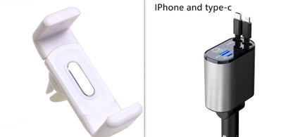 100W Metal Fast Car Charger