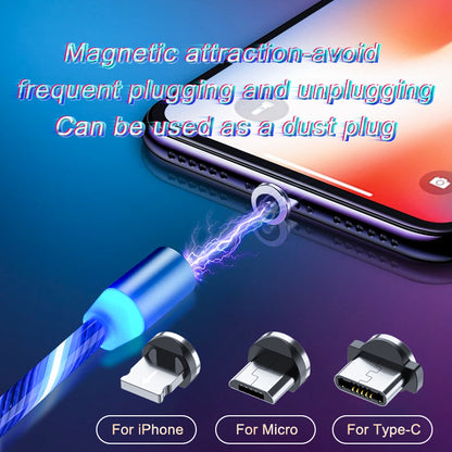 LED Magnetic Fast Charging Cable