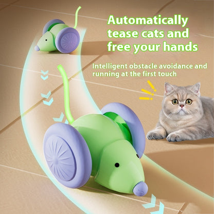 Electric Interactive Cat Mouse Toy Car