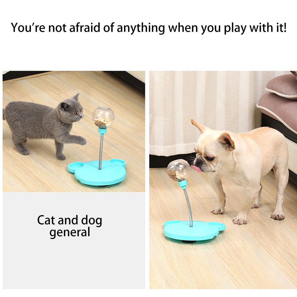 Interactive Tumbler Pet Feeder Toy