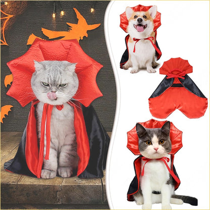 Cute Halloween Vampire Pet Costume