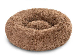 Round Long Hair Cat Bed Mat