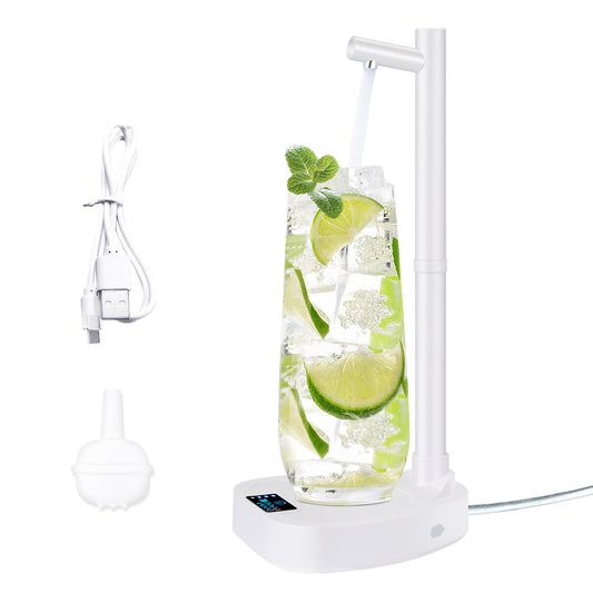 Automatic Rechargeable Water Bottle Dispenser with Stand