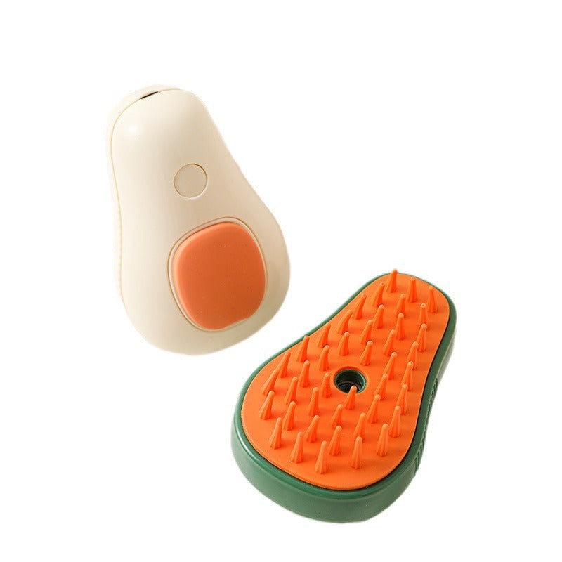Electric Self-Cleaning Steam Pet Brush