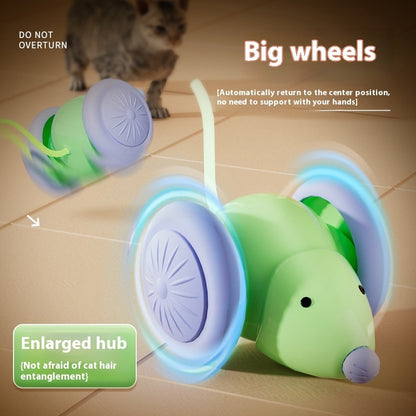 Electric Interactive Cat Mouse Toy Car