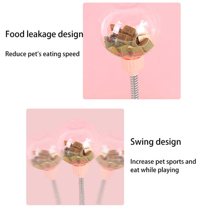 Interactive Tumbler Pet Feeder Toy
