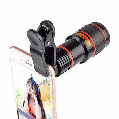 8X HD Clip-On Phone Zoom Lens