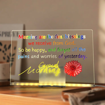 USB LED Acrylic Writing Board