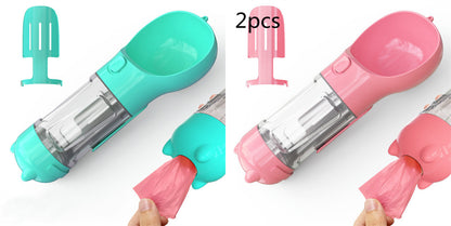 3-in-1 Portable Dog Water Bottle