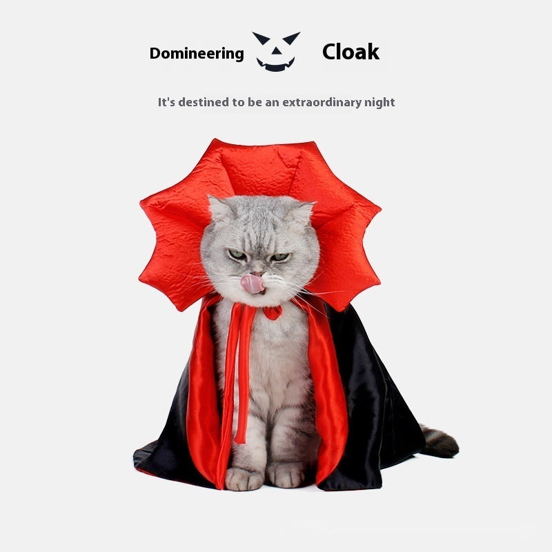 Cute Halloween Vampire Pet Costume