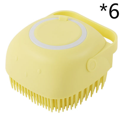 Silicone Pet Bath Massage Gloves