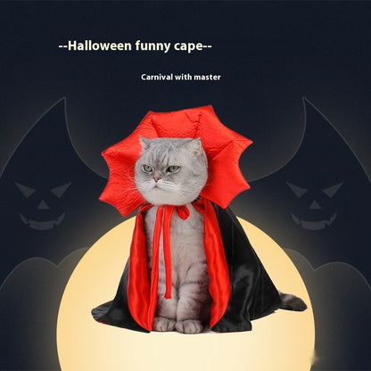 Cute Halloween Vampire Pet Costume