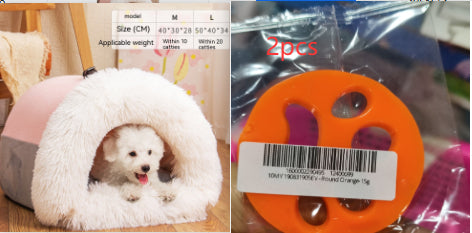 Portable Warm Pet Nest Bed
