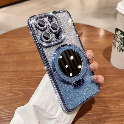 Glitter Mirror Stand Phone Case