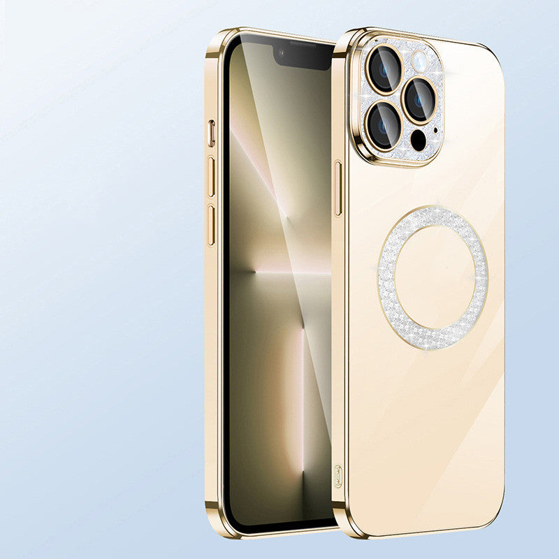 Electroplated Diamond Ring Phone Case