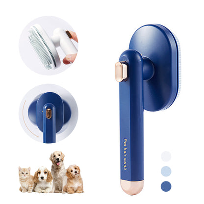Self-Cleaning Pet Hair Removal Brush