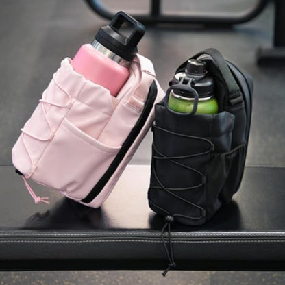 Fitness Magnetic Kettle Bag – Crossbody Magnetic Gym Water Bottle Holder