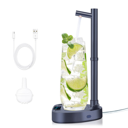 Automatic Rechargeable Water Bottle Dispenser with Stand