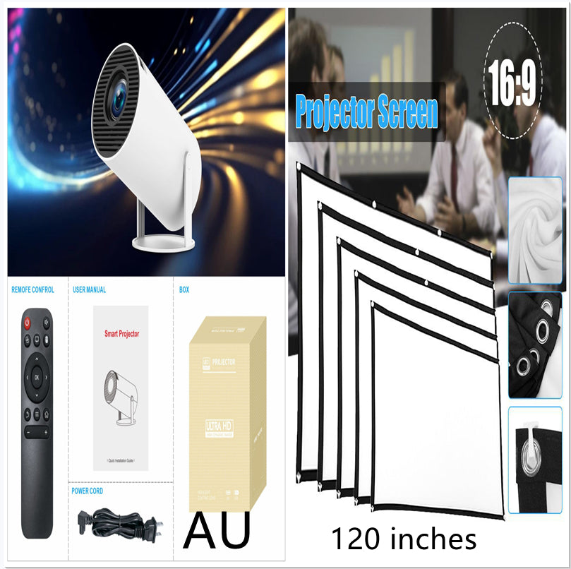 HY300 Pro Portable Home Projector