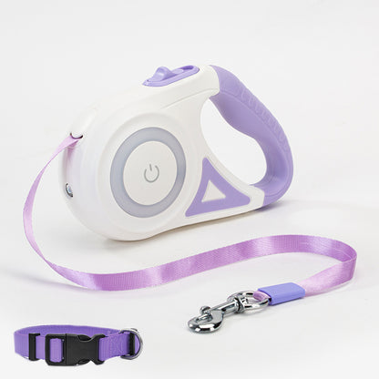 Retractable Dog Leash with LED Light