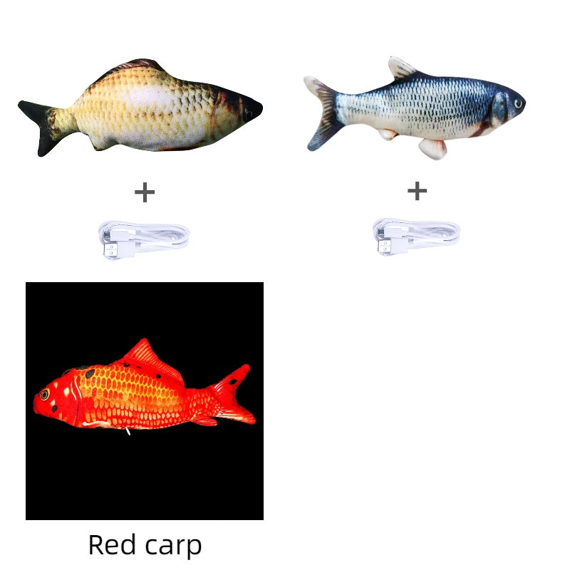 Electric Jumping Fish Cat Toy