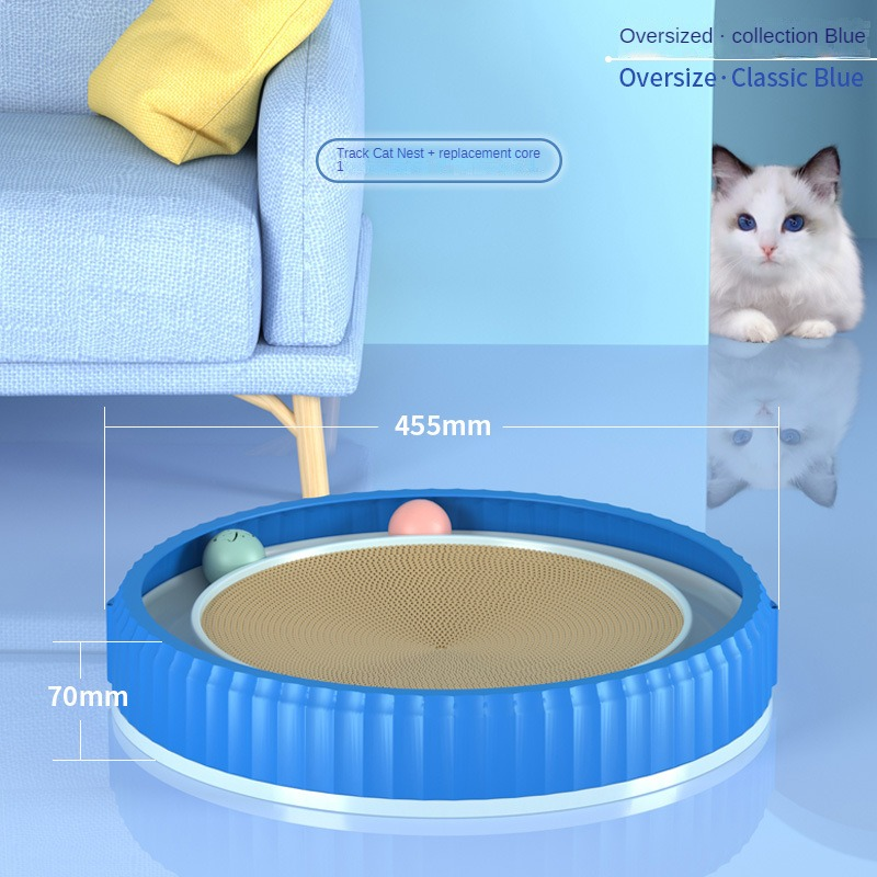 Round Wear-Resistant Cat Scratching Board