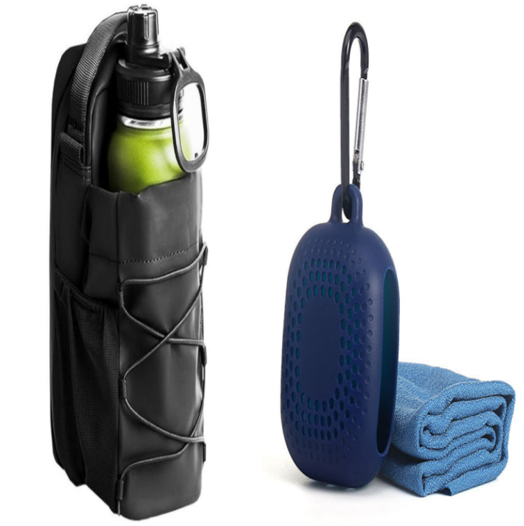 Fitness Magnetic Kettle Bag – Crossbody Magnetic Gym Water Bottle Holder