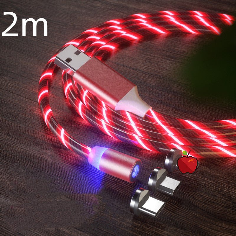 LED Magnetic Fast Charging Cable