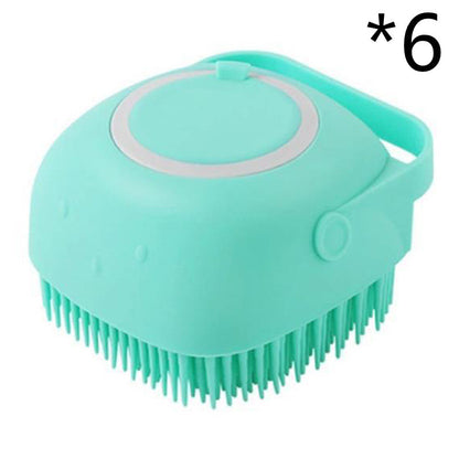 Silicone Pet Bath Massage Gloves