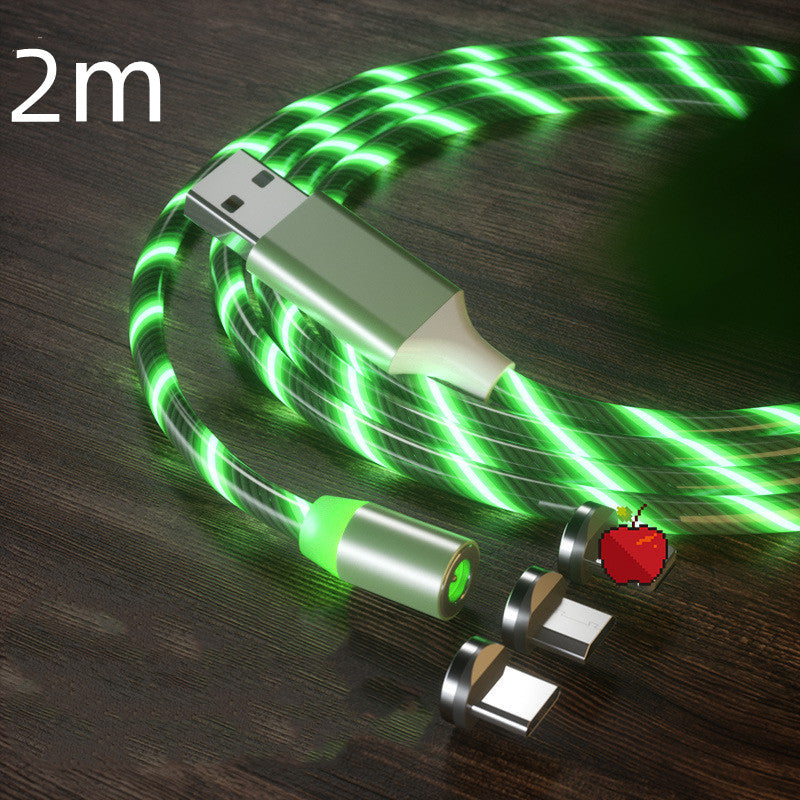 LED Magnetic Fast Charging Cable