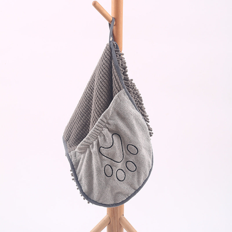 Pet Scrubbing Glove Towel