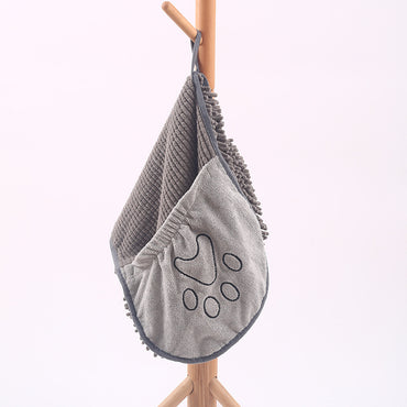 Pet Scrubbing Glove Towel