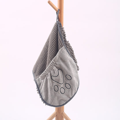 Pet Scrubbing Glove Towel