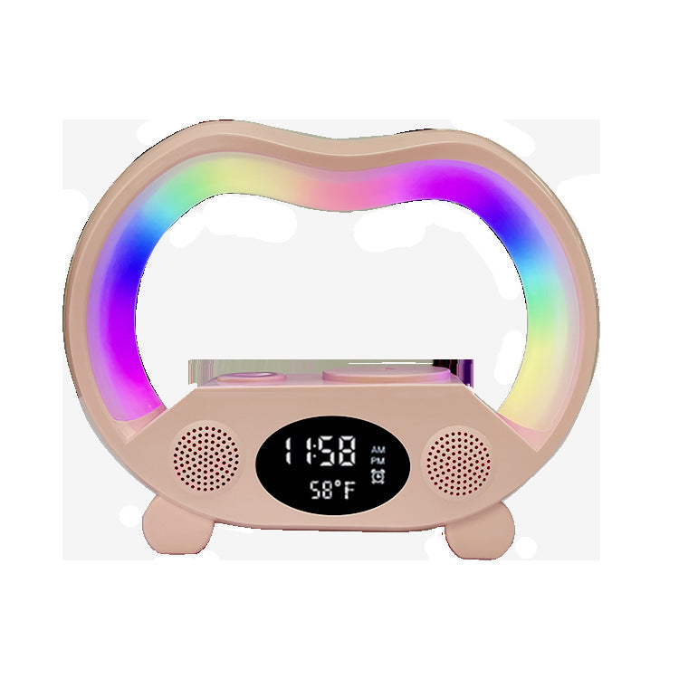 6-in-1 Smart LED Lamp with Wireless Charger & Speaker
