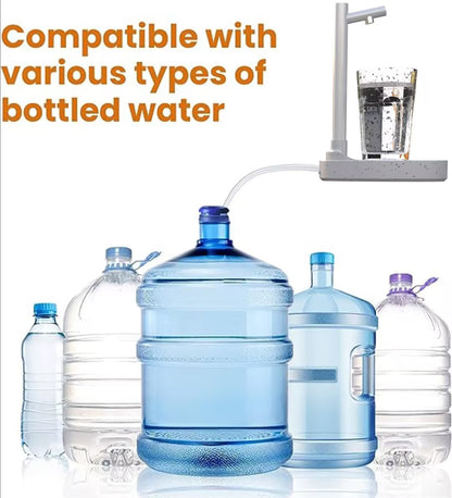 Automatic Rechargeable Water Bottle Dispenser with Stand