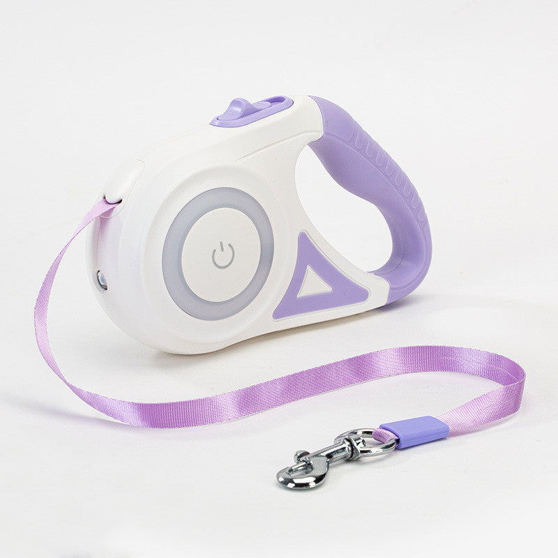 Retractable Dog Leash with LED Light