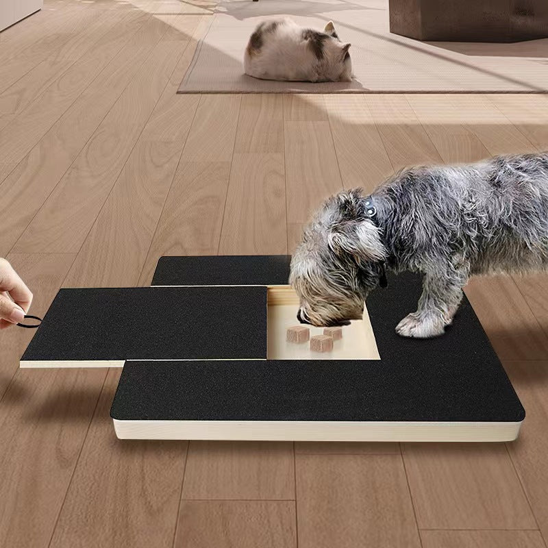 Wooden Dog Nail Scraper Board