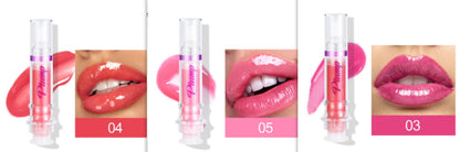 Rich Color Lip Glaze – Moisturizing & Long-Lasting Shine Turn dry lips into glossy perfection in seconds!