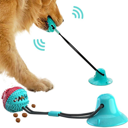 Suction Cup Dog Tug Toy Ball