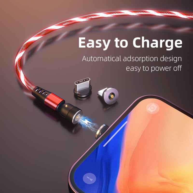 540° Rotating Magnetic Fast Charger.
