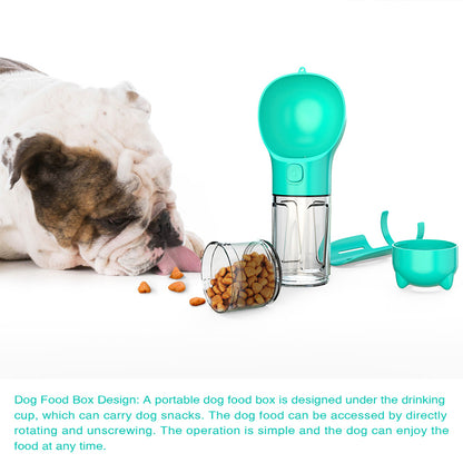 3-in-1 Portable Dog Water Bottle