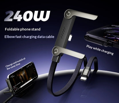 Foldable Phone Stand Fast Charge Cable