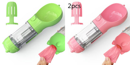 3-in-1 Portable Dog Water Bottle