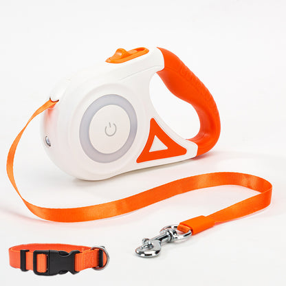 Retractable Dog Leash with LED Light