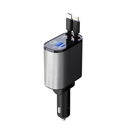100W Metal Fast Car Charger